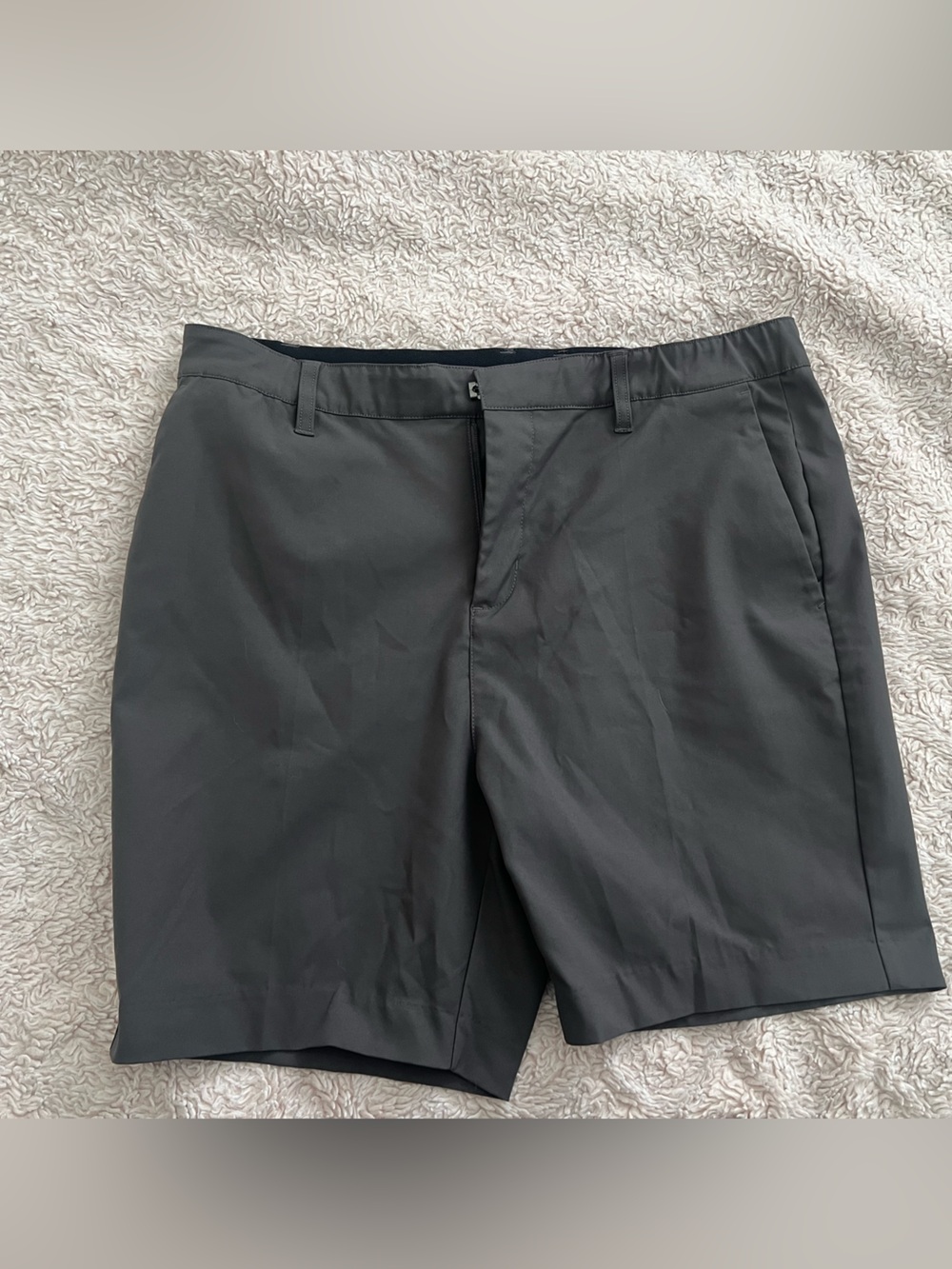 BYLT Basics Men's Dark Gray Performance Shorts - 36 waist